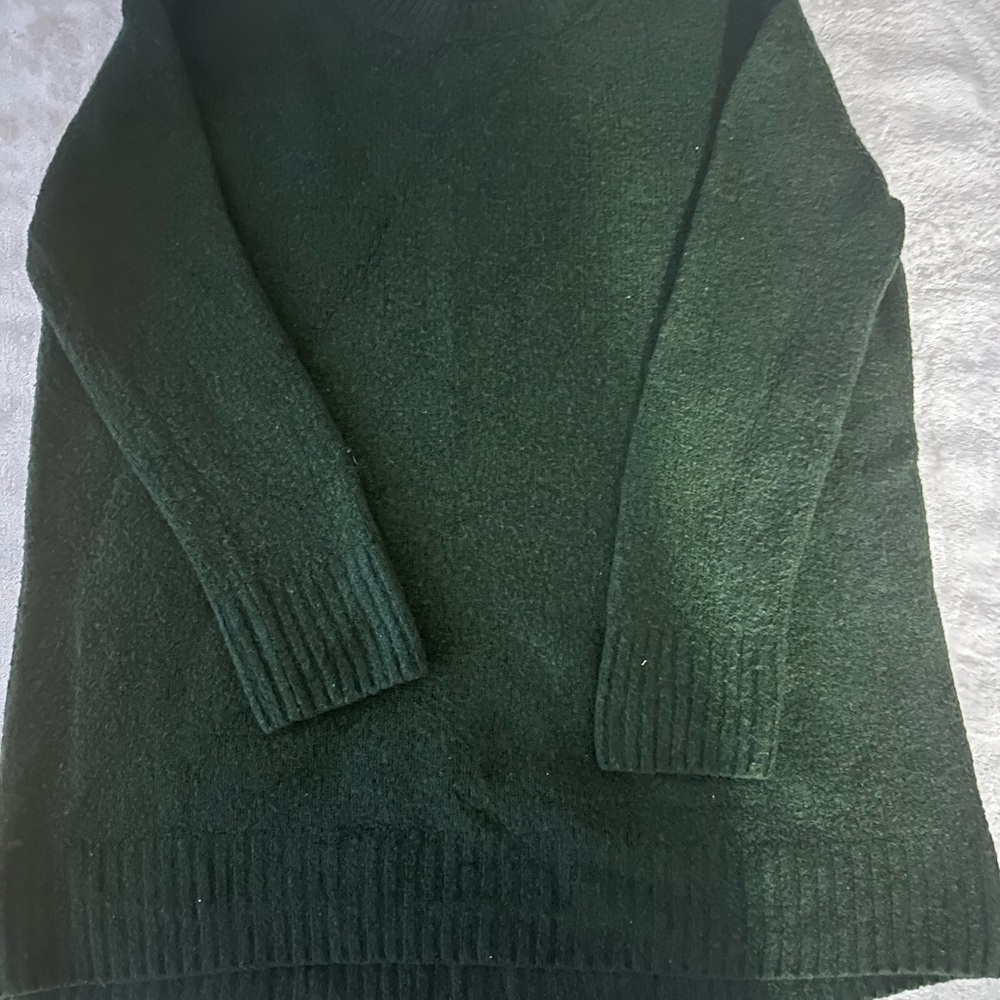 Philosophy Dark Green Crew Neck Sweater